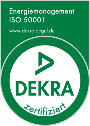 DEKRA Zertifikat ISO 50001